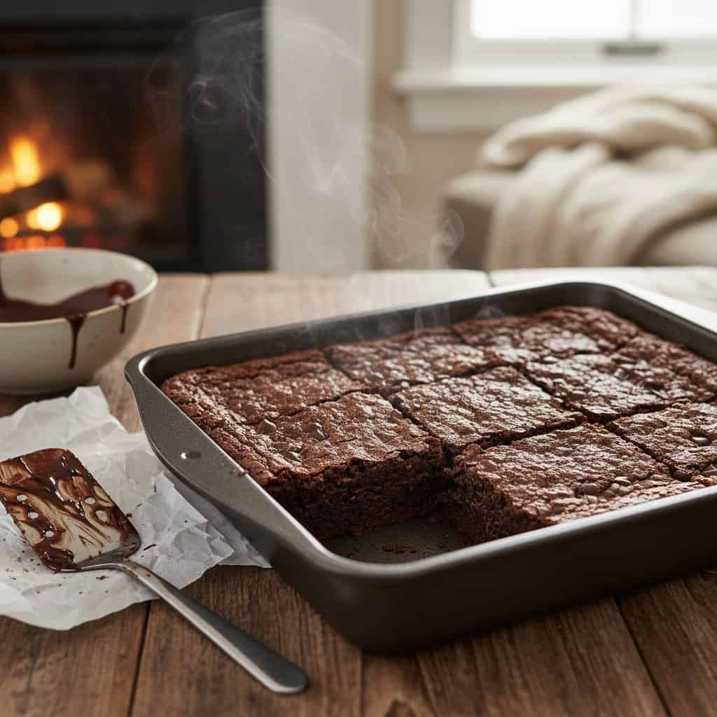 Hot Fudgy Brownies