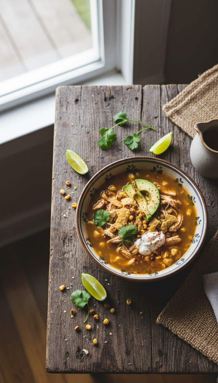 Instant Pot Chicken Tortilla Soup