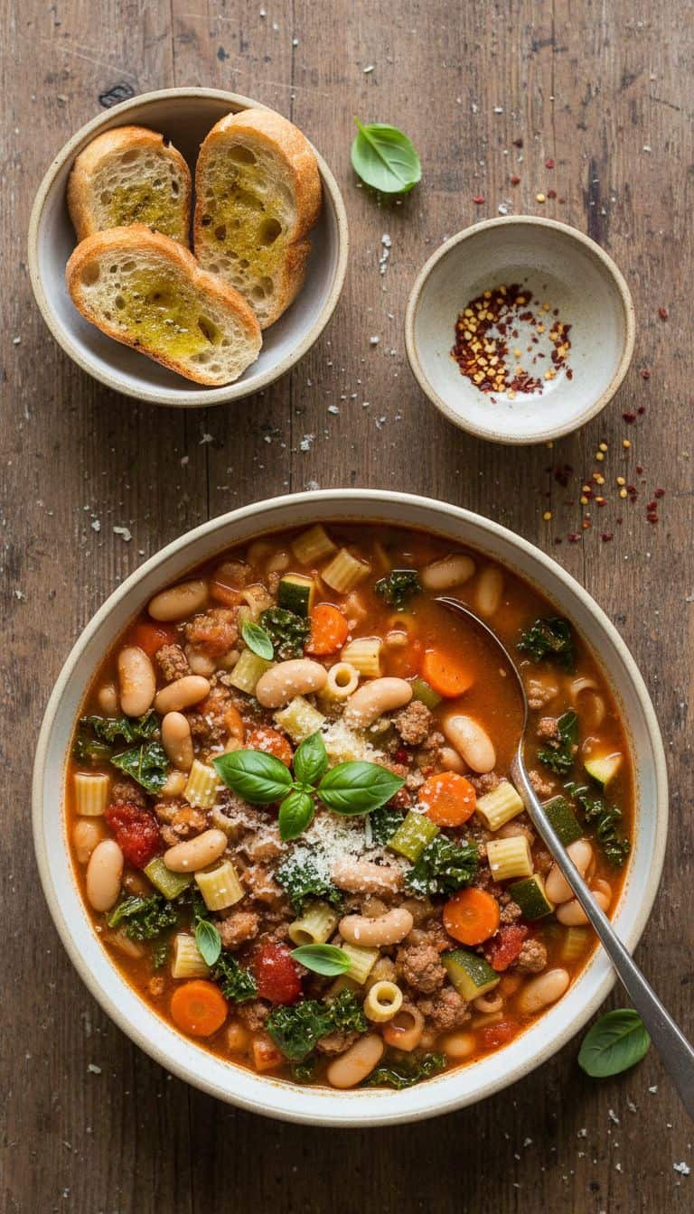 Instant Pot Minestrone Soup Recipe