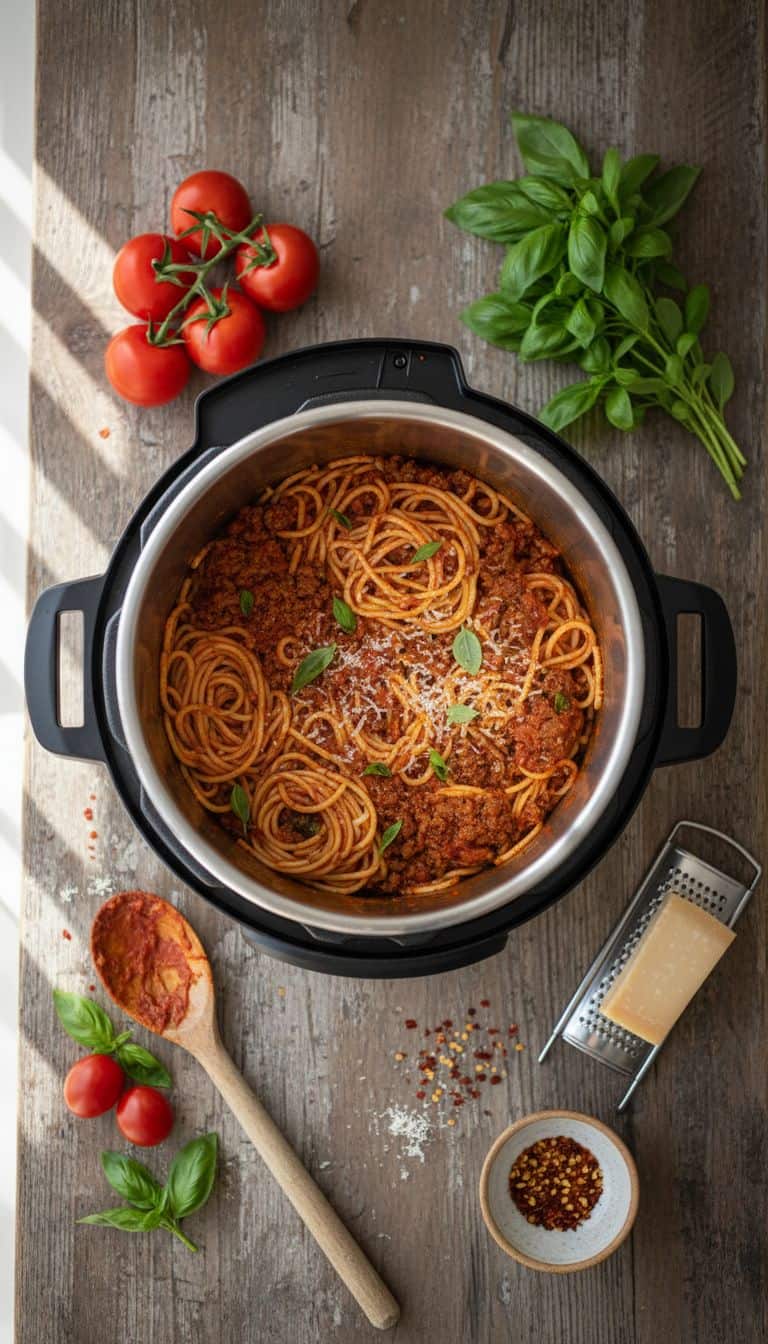 Instant Pot Spaghetti Bolognese Recipe