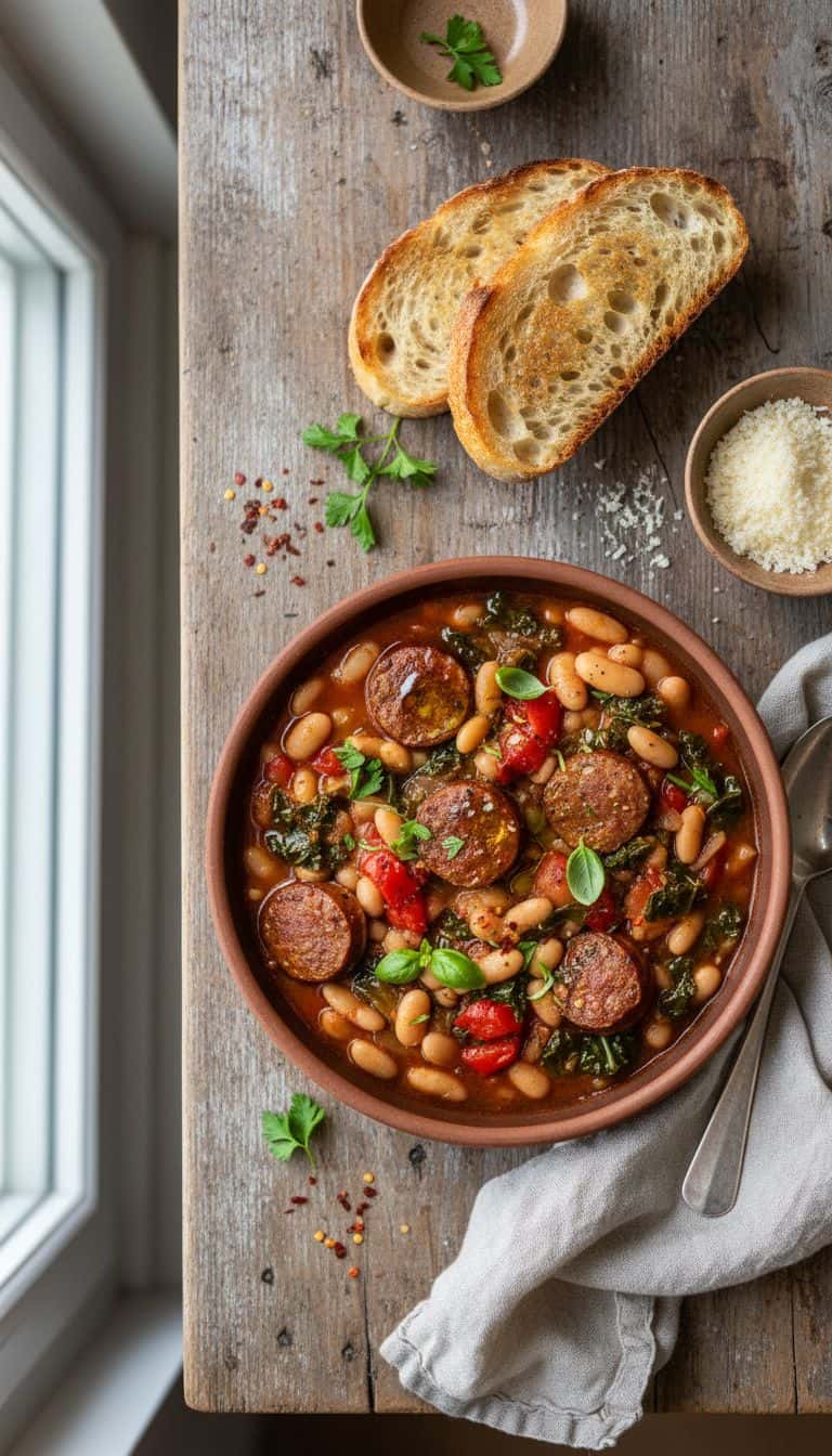 Italian Sausage and White Bean Stew