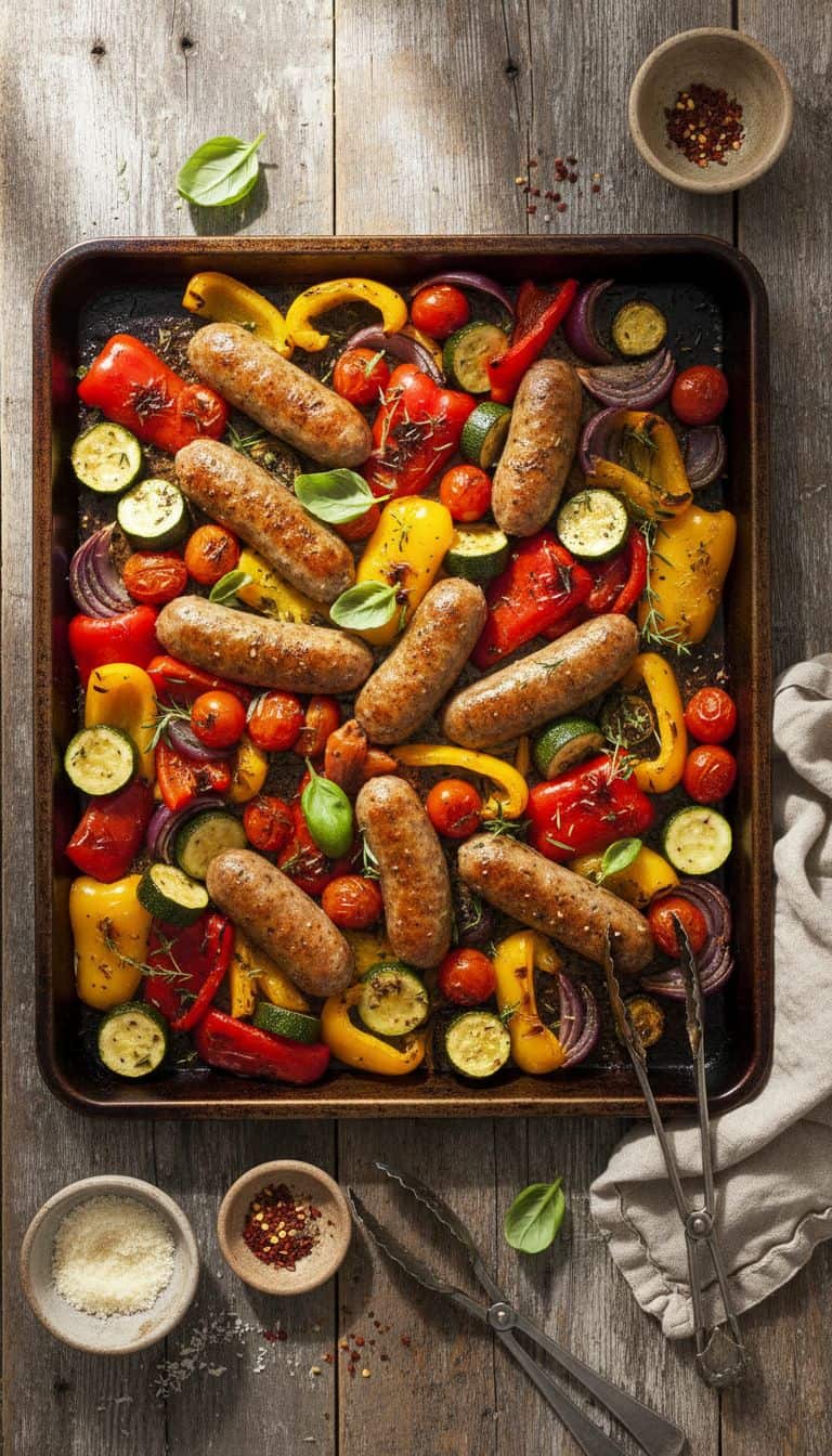 30 Sheet Pan Dinners Ready in 30 Minutes 63 Italian Sausage Sheet Pan Dinner