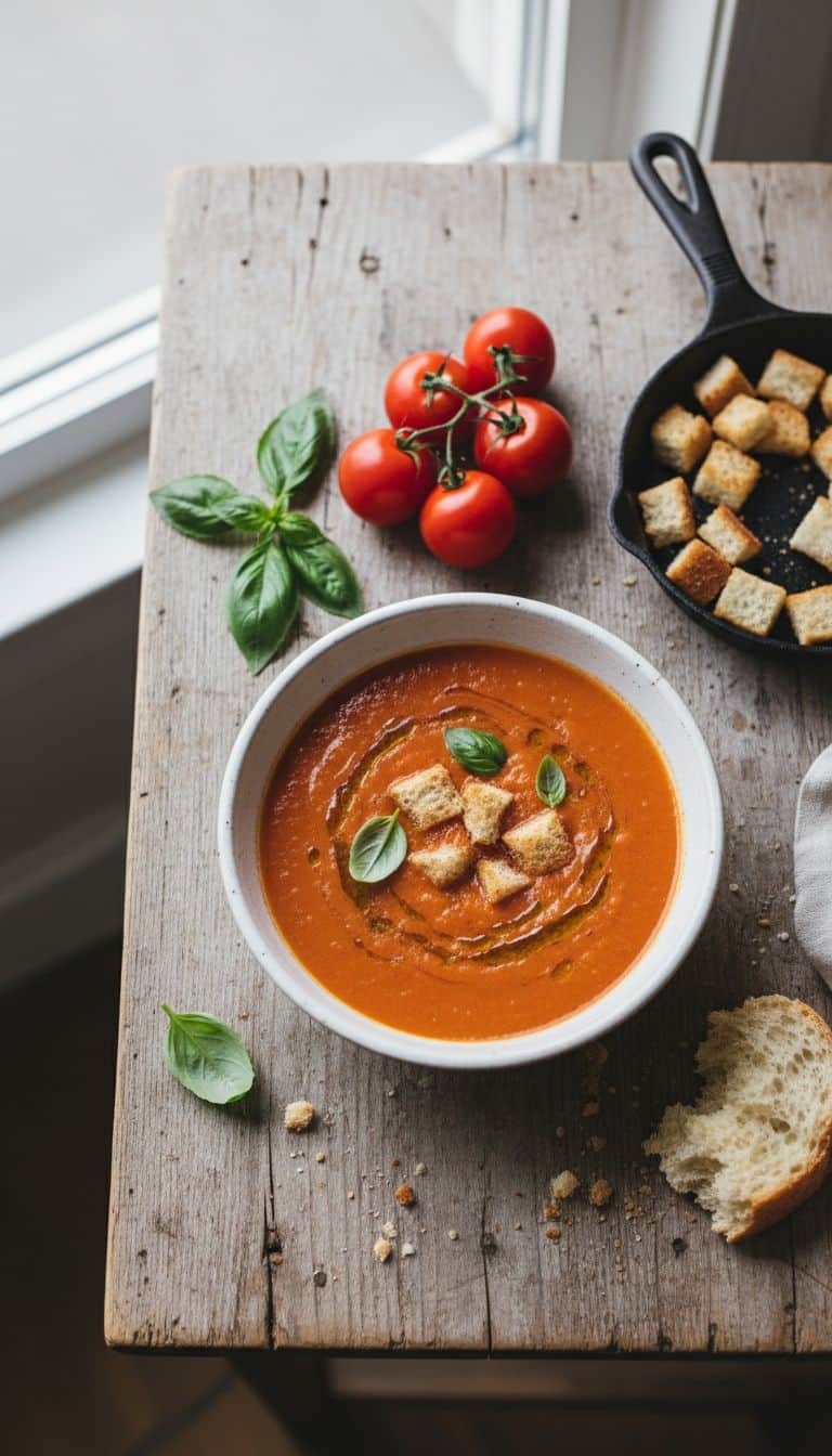 25 Copycat Restaurant Soup Recipes to Make at Home 75 Jason's Deli Tomato Basil Copycat Soup