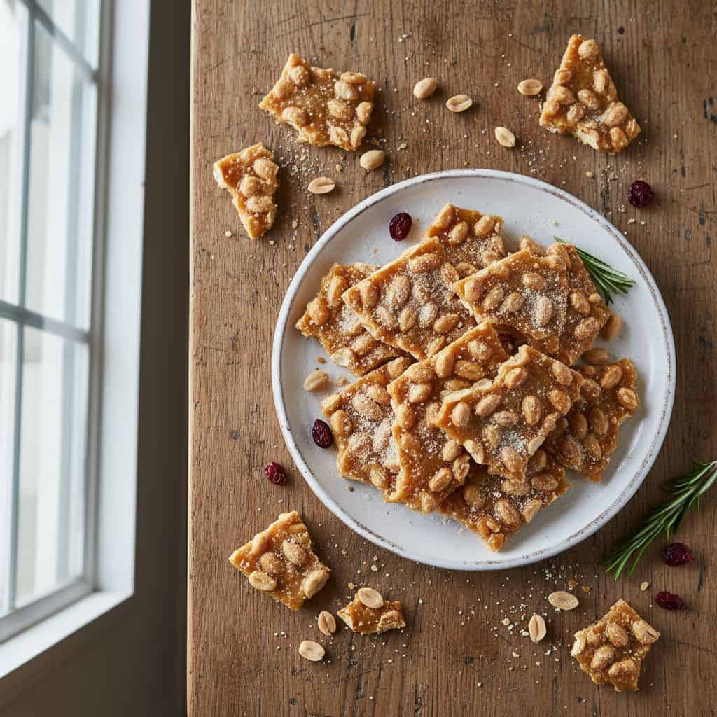 Keto Sugar-Free Holiday Peanut Brittle