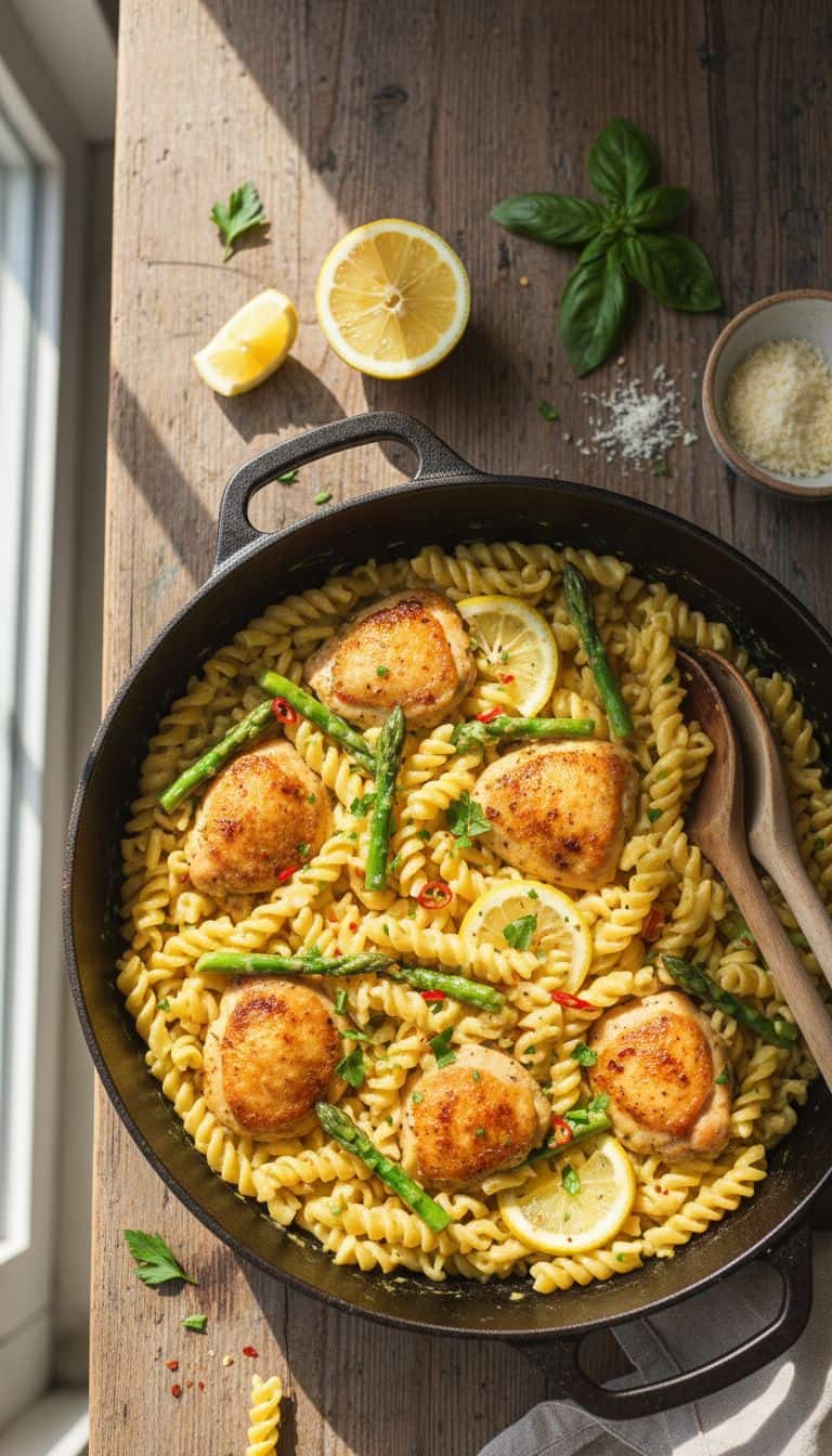 35 One-Pot Pasta Dinners for Busy Weeknights 75 Lemon Chicken One-Pot Pasta