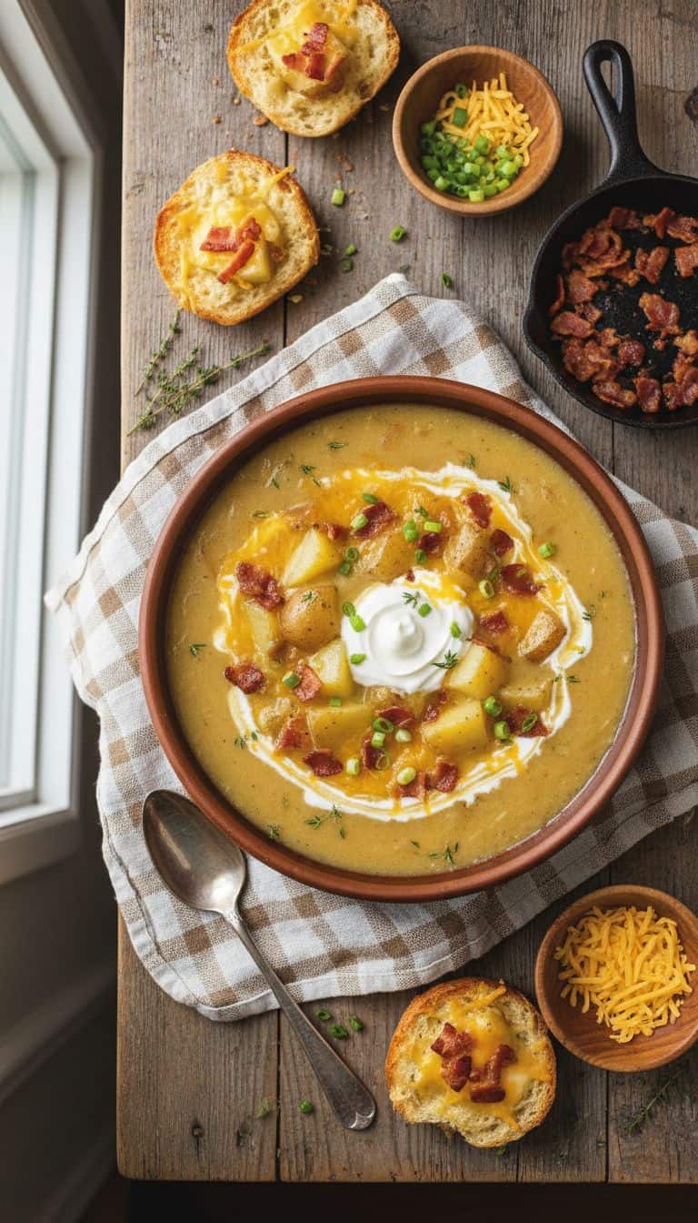 25 Copycat Restaurant Soup Recipes to Make at Home 69 LongHorn Steakhouse Potato Soup Copycat Recipe