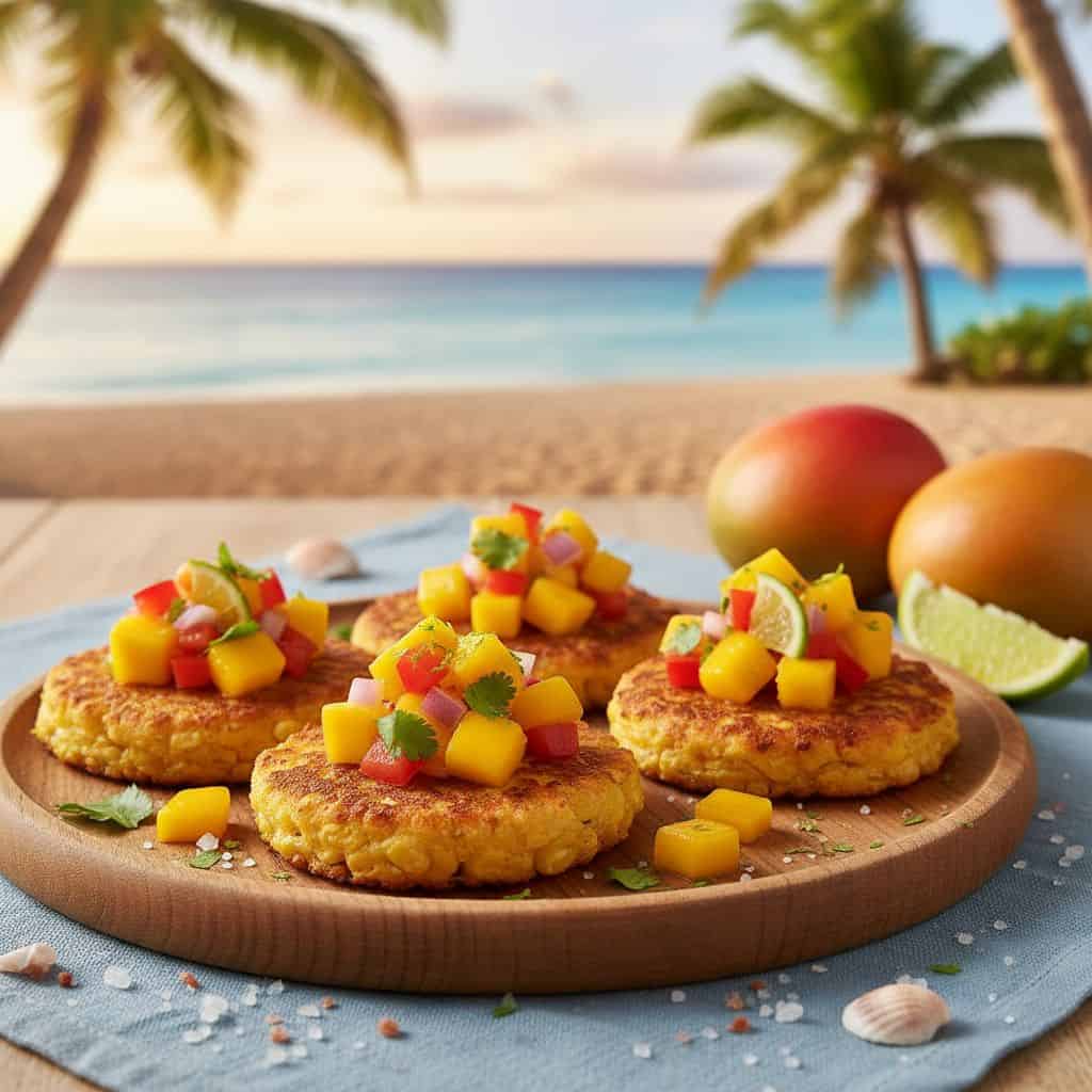 30 New Year's Day Brunch Recipes to Start Fresh 82 Mango Salsa Corn Cakes