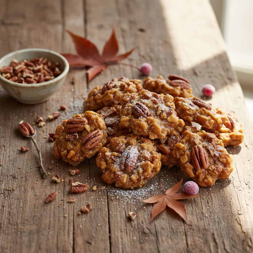 Maple Pecan Sugar-Free Holiday Clusters