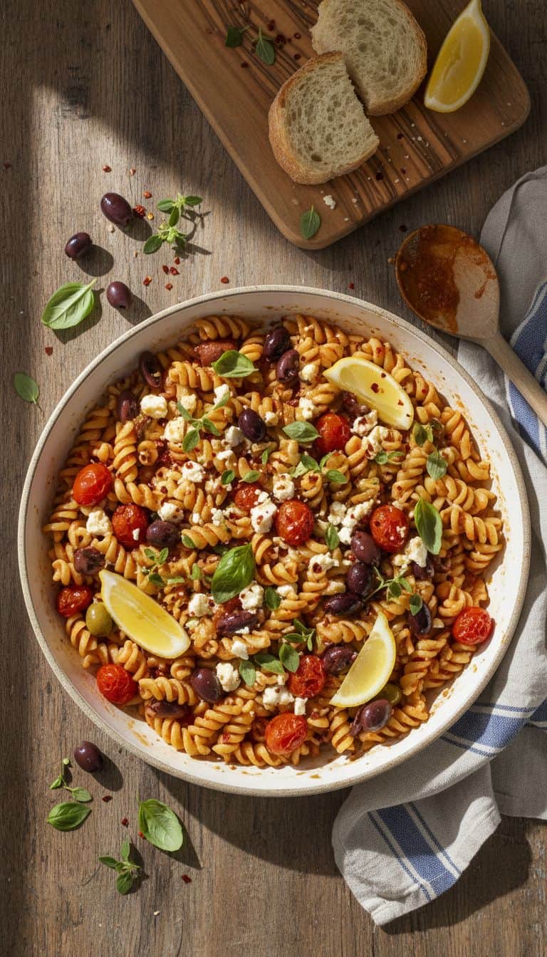 35 One-Pot Pasta Dinners for Busy Weeknights 84 Mediterranean One-Pot Pasta with Olives