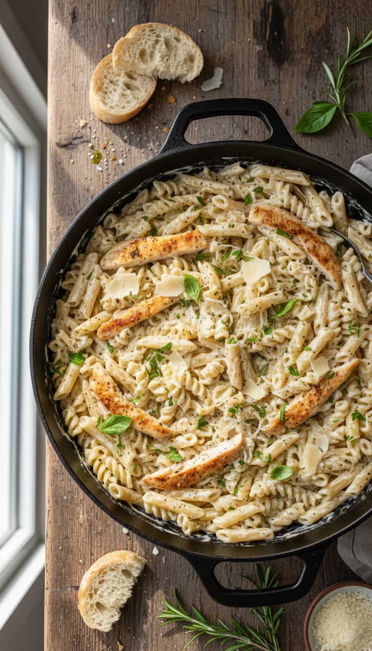 35 One-Pot Pasta Dinners for Busy Weeknights 83 One-Pot Pasta Alfredo with Chicken