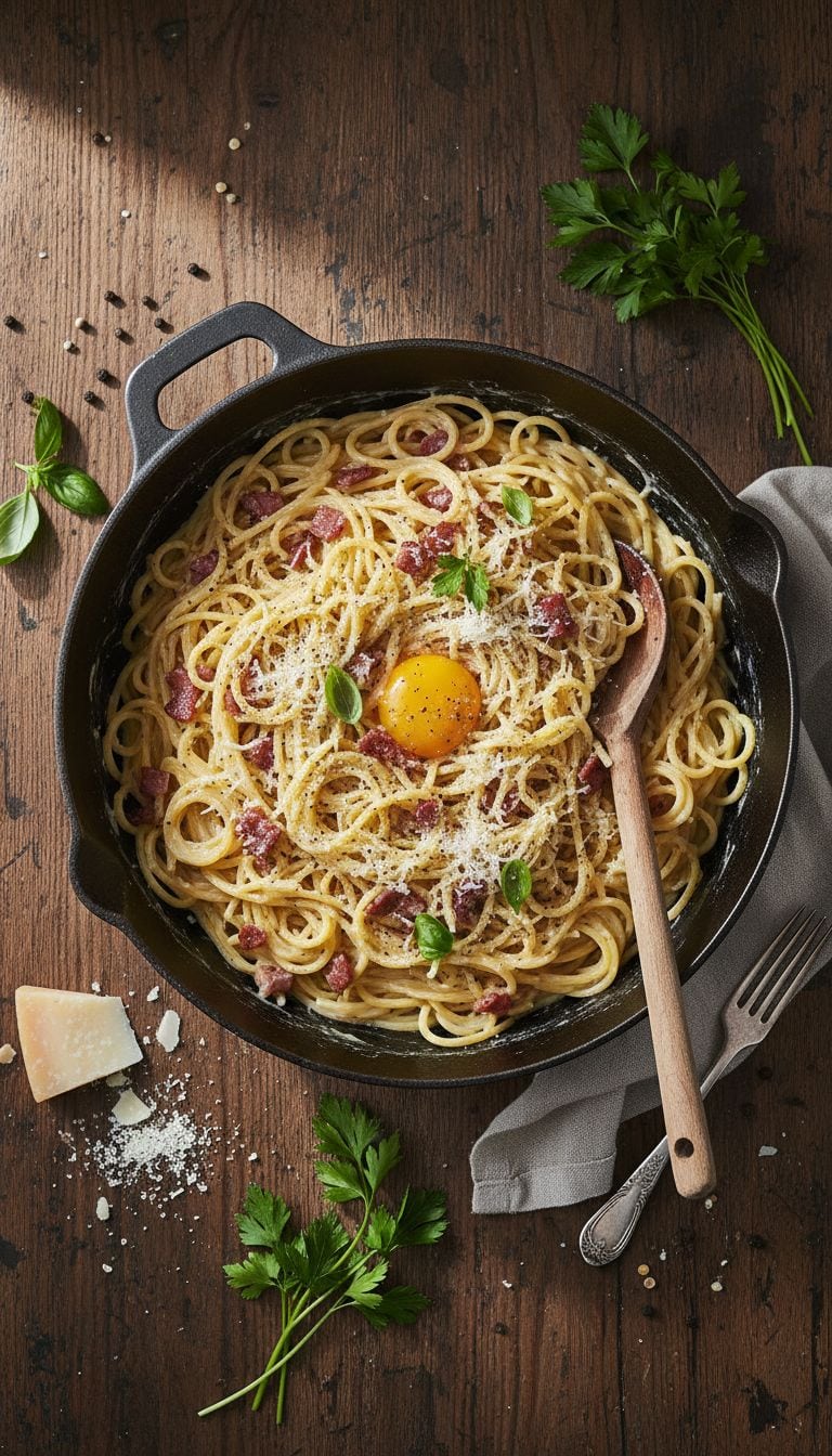 35 One-Pot Pasta Dinners for Busy Weeknights 76 One-Pot Pasta Carbonara Recipe