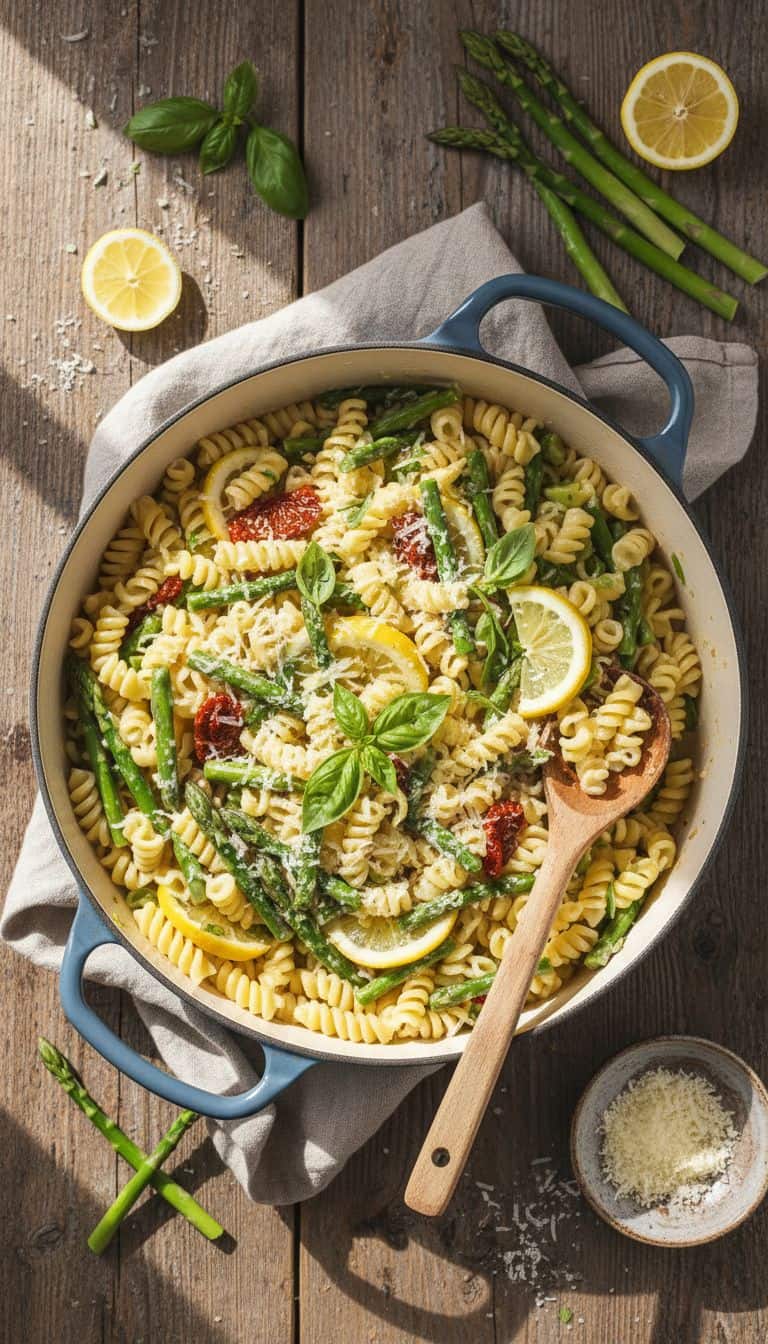 35 One-Pot Pasta Dinners for Busy Weeknights 106 One-Pot Pasta with Asparagus and Lemon