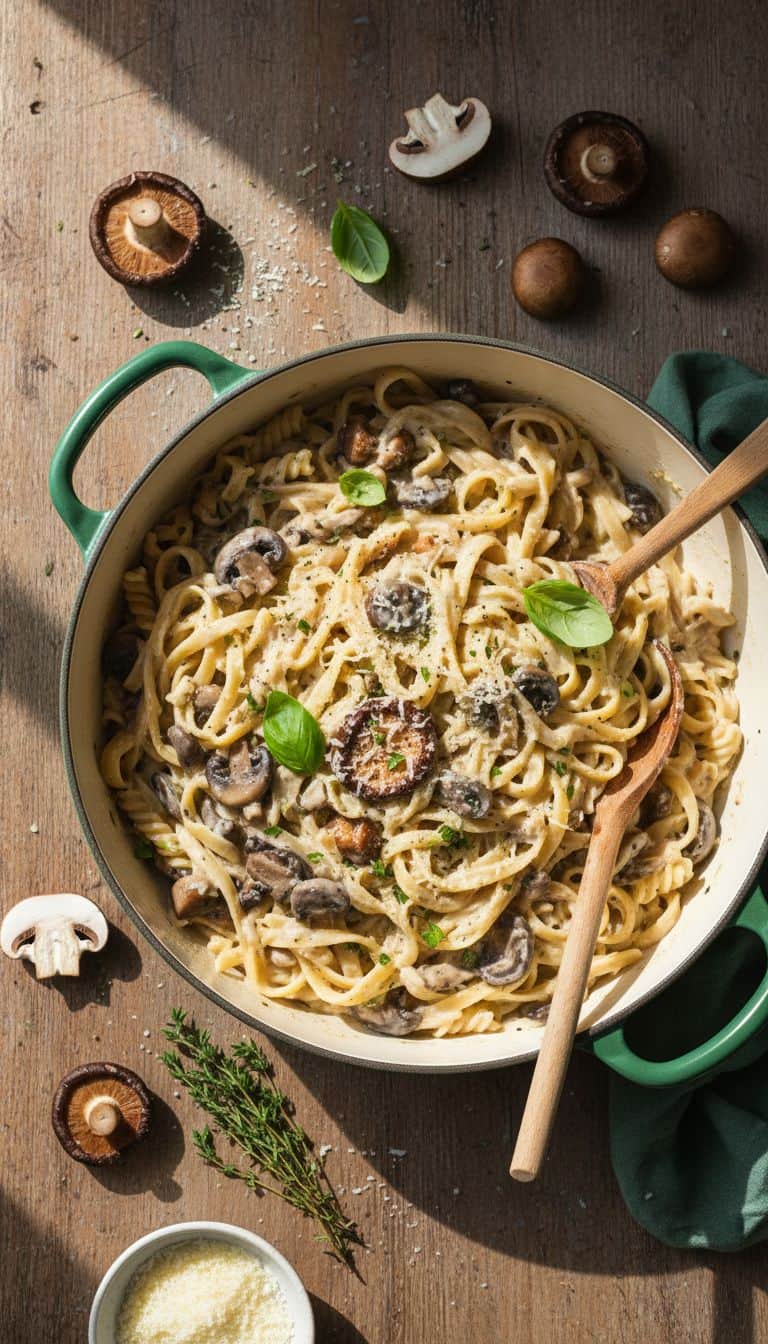35 One-Pot Pasta Dinners for Busy Weeknights 86 One-Pot Pasta with Mushrooms and Cream