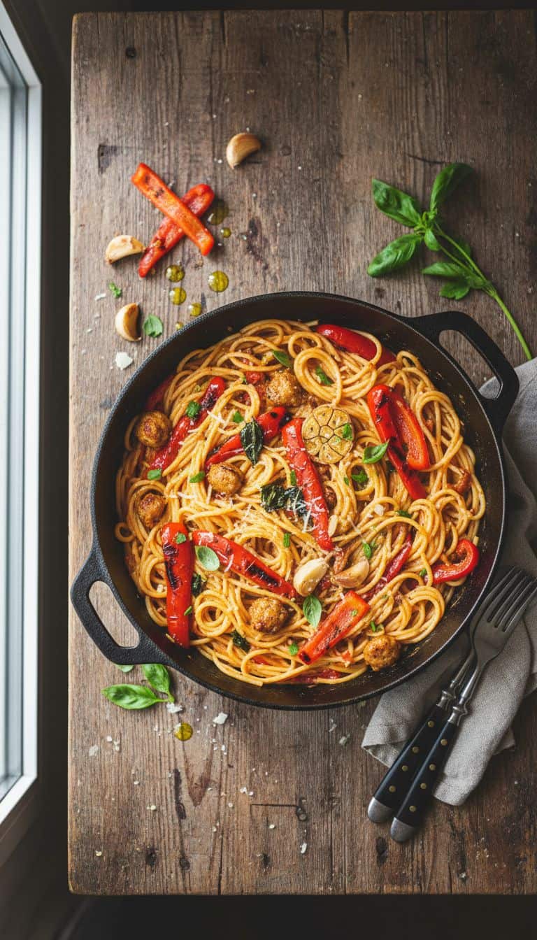 35 One-Pot Pasta Dinners for Busy Weeknights 92 One-Pot Pasta with Roasted Red Peppers