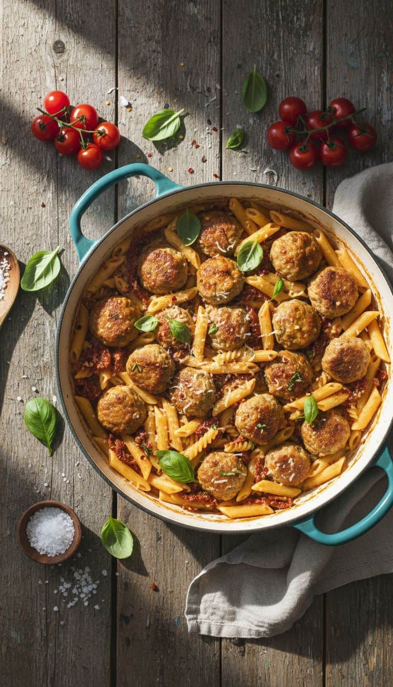 35 One-Pot Pasta Dinners for Busy Weeknights 98 One-Pot Pasta with Turkey Meatballs