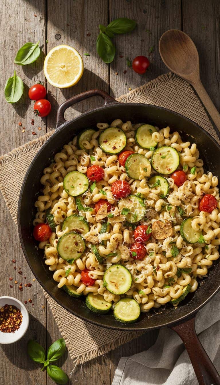 35 One-Pot Pasta Dinners for Busy Weeknights 96 One-Pot Pasta with Zucchini and Garlic