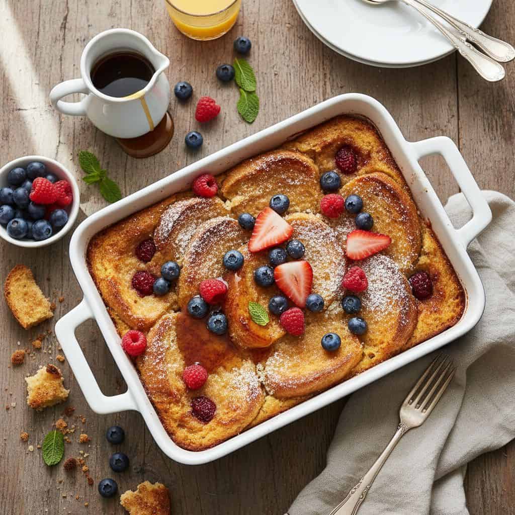 30 Freezer-Friendly Breakfast Casseroles to Save Your Mornings 63 Overnight French Toast Breakfast Casserole