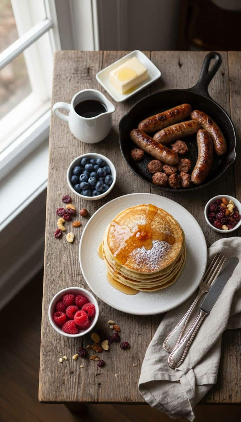 30 Budget-Friendly Family Dinners Under $10 89 Pancakes and Sausage Family Dinner