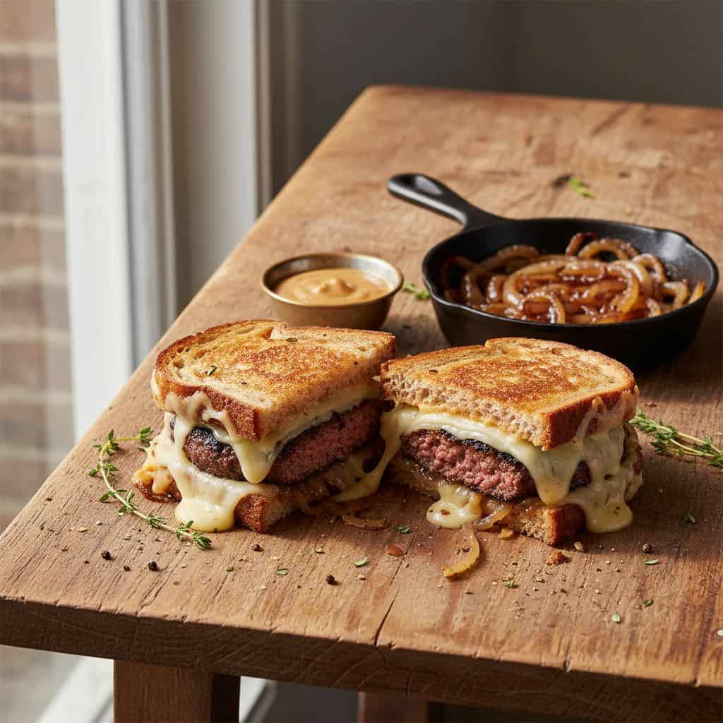 Patty Melt Hot Sandwich Recipe