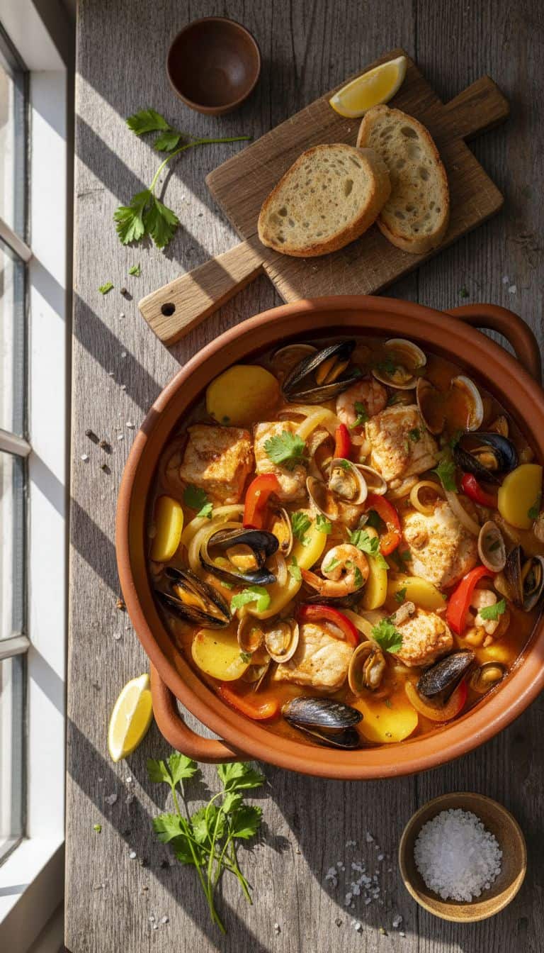 Portuguese Fish Stew Caldeirada