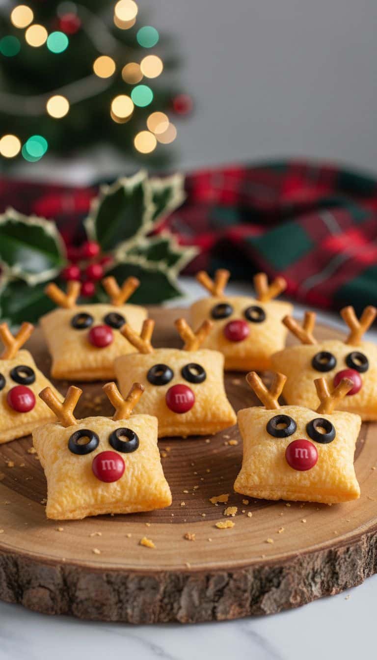 Reindeer Cheese Puffs