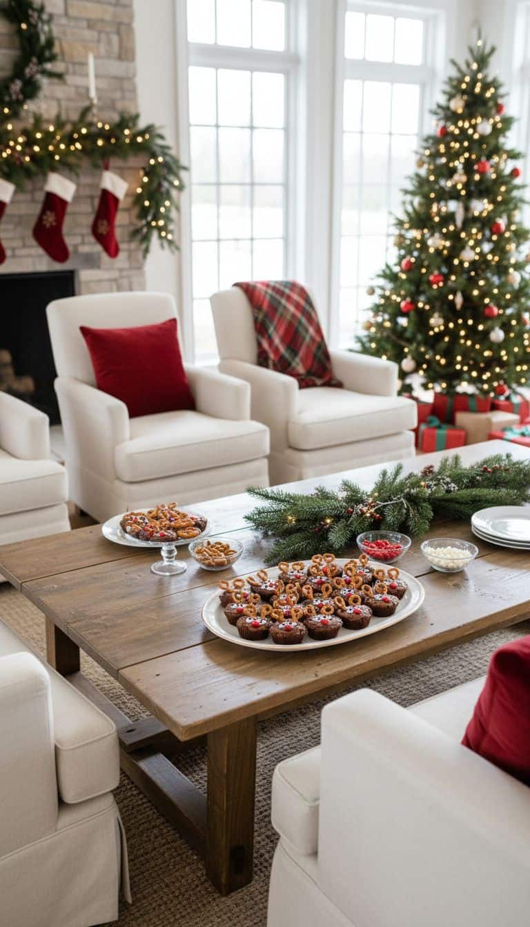 Rudolph Brownie Bites