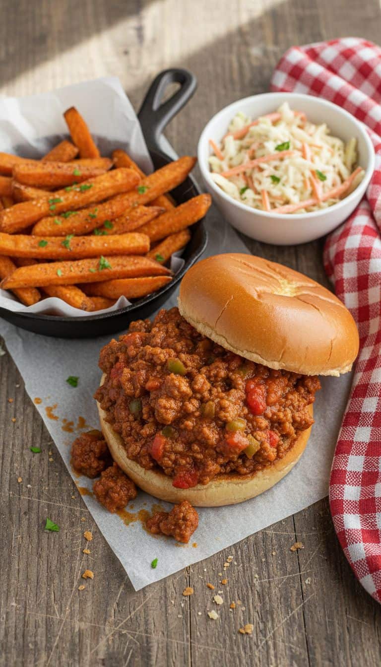 Sloppy Joe Comfort Food Dinner