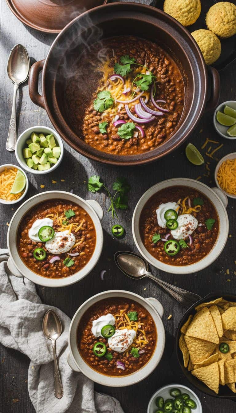 30 Budget-Friendly Family Dinners Under $10 64 Slow Cooker Chili Family Dinner