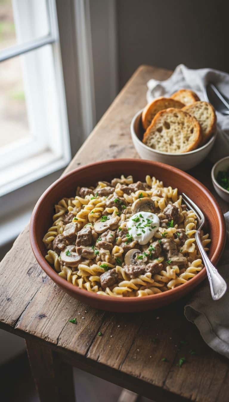 30 Slow Cooker Dump Dinners (5 Ingredients or Less) 56 Slow Cooker Dump Beef Stroganoff Dinner