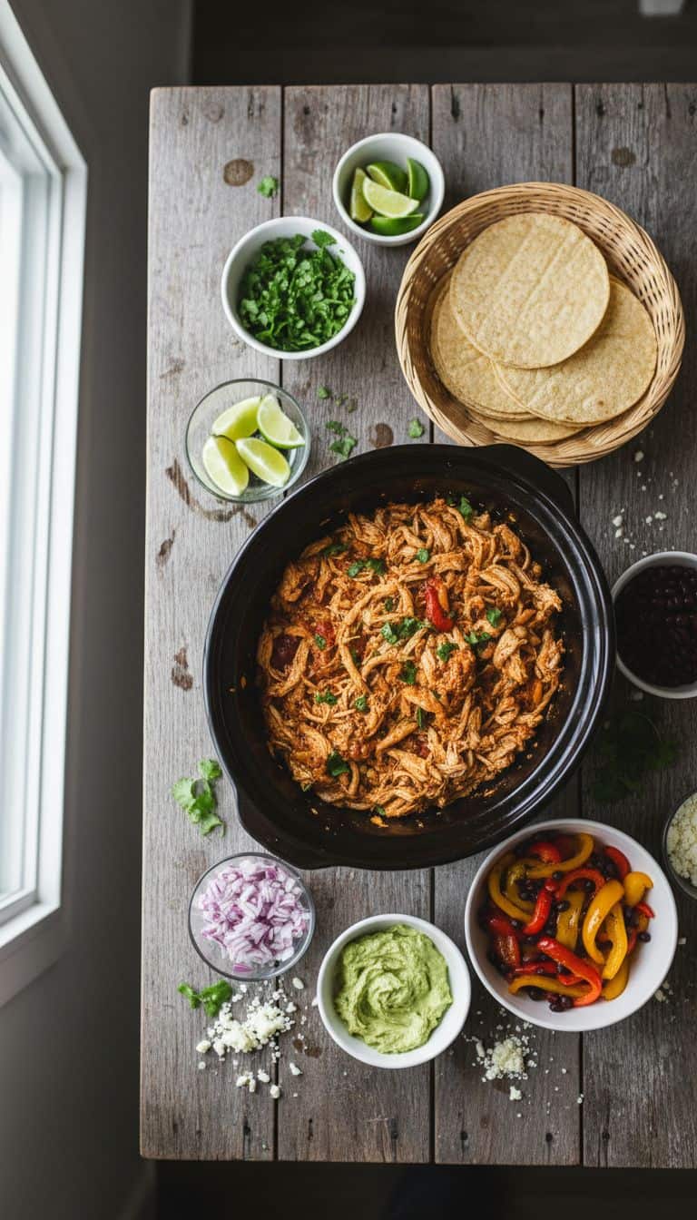 30 Slow Cooker Dump Dinners (5 Ingredients or Less) 52 Slow Cooker Dump Chicken Taco Dinner