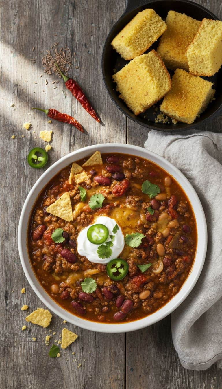 25 Slow Cooker Chili Recipes for Game Day 57 Slow Cooker Three Bean Chili