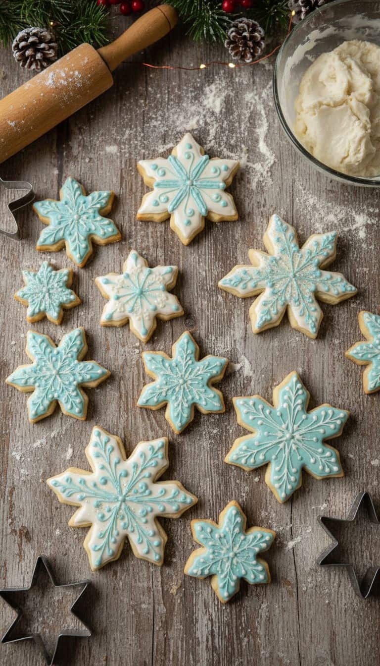 Snowflake Sugar Cookies