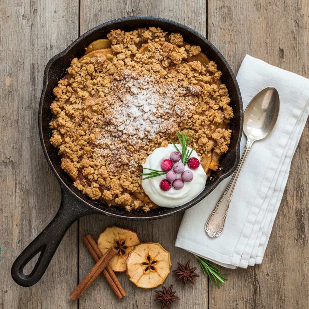 Sugar-Free Apple Crisp Holiday Treat