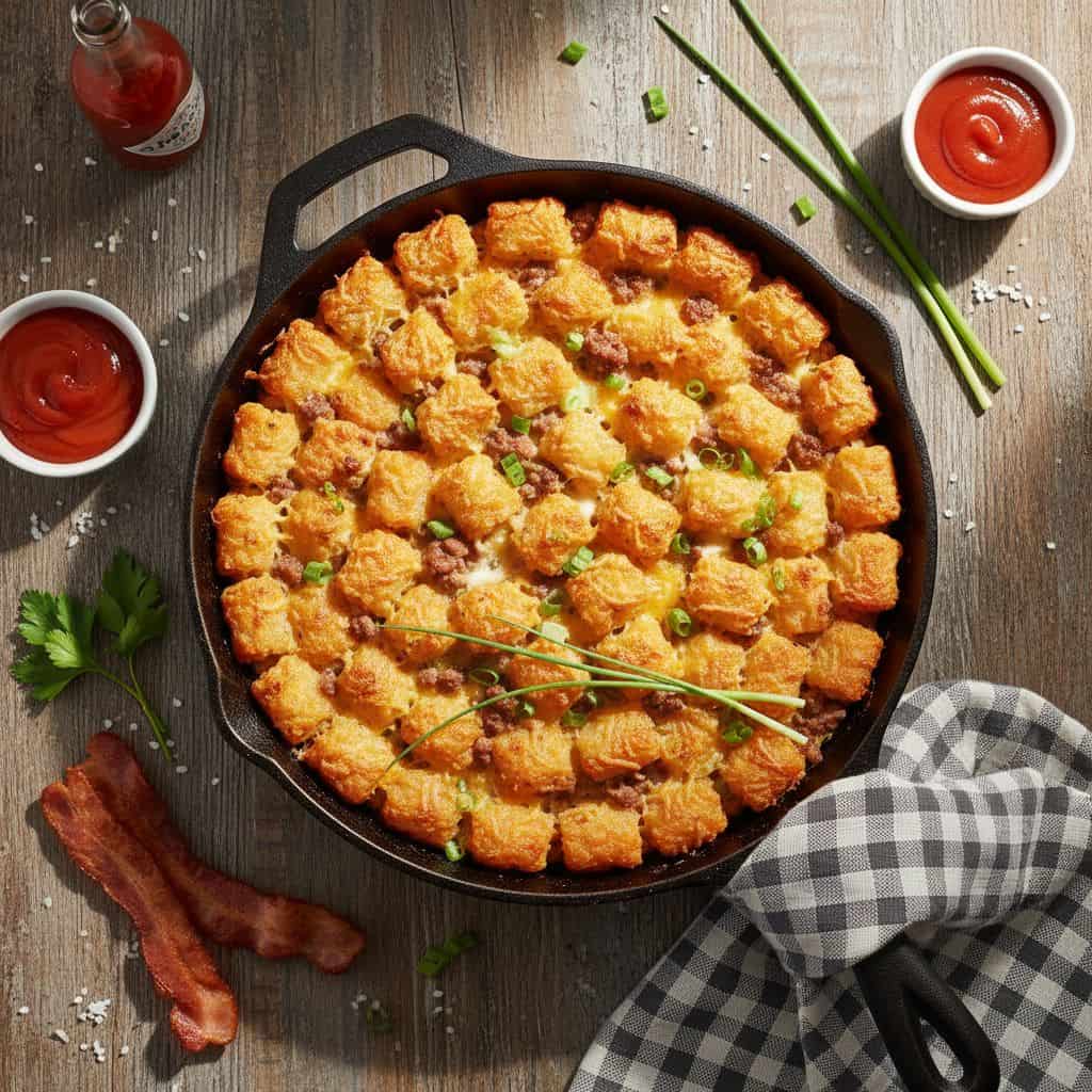 30 Freezer-Friendly Breakfast Casseroles to Save Your Mornings 73 Tater Tot Breakfast Casserole