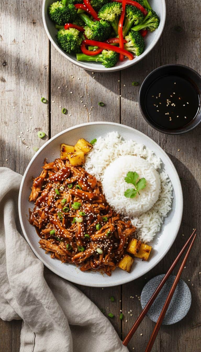 30 Slow Cooker Dump Dinners (5 Ingredients or Less) 60 Teriyaki Slow Cooker Dump Chicken Dinner