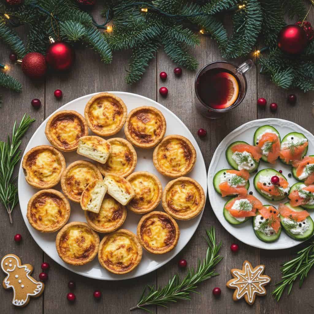 Mini Ham Quiches