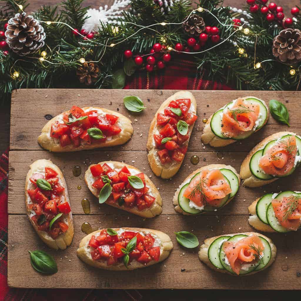 Tomato Bruschetta Tops