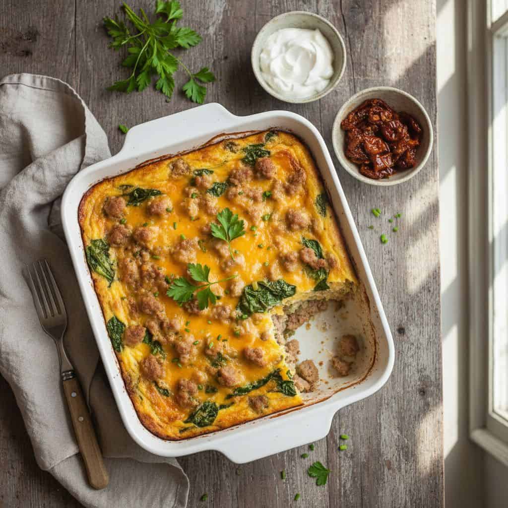 30 Freezer-Friendly Breakfast Casseroles to Save Your Mornings 85 Turkey Sausage Breakfast Casserole