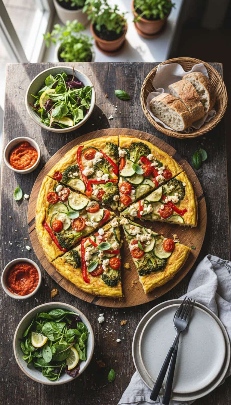 30 Budget-Friendly Family Dinners Under $10 91 Veggie Frittata Budget Family Dinner
