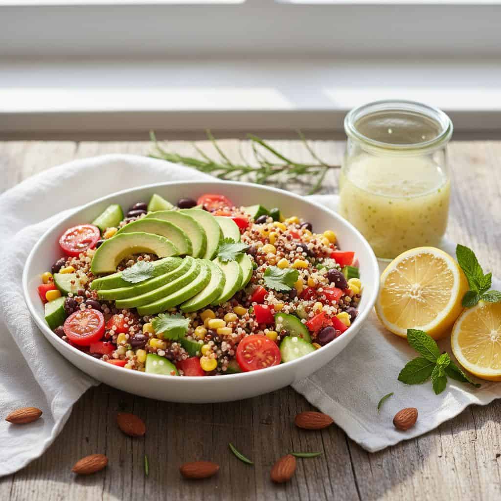 30 New Year's Day Brunch Recipes to Start Fresh 65 Veggie Quinoa Brunch Salad