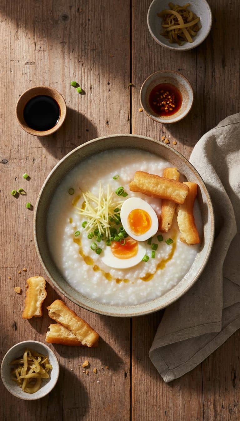 25 Warm Breakfast Ideas for Cold Mornings 68 Warm Breakfast Congee Rice Porridge