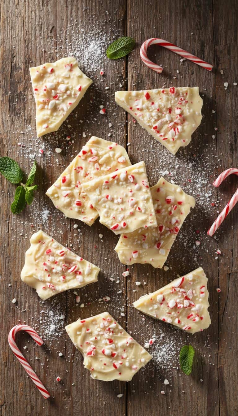 25 Holiday Candy Recipes That Make Great Gifts 55 White Chocolate Peppermint Holiday Candy