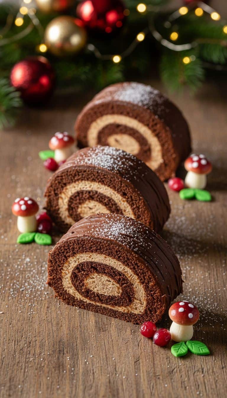 Yule Log Slices