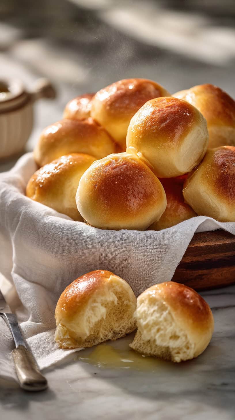 Classic Old-Fashioned Dinner Rolls - Image 2