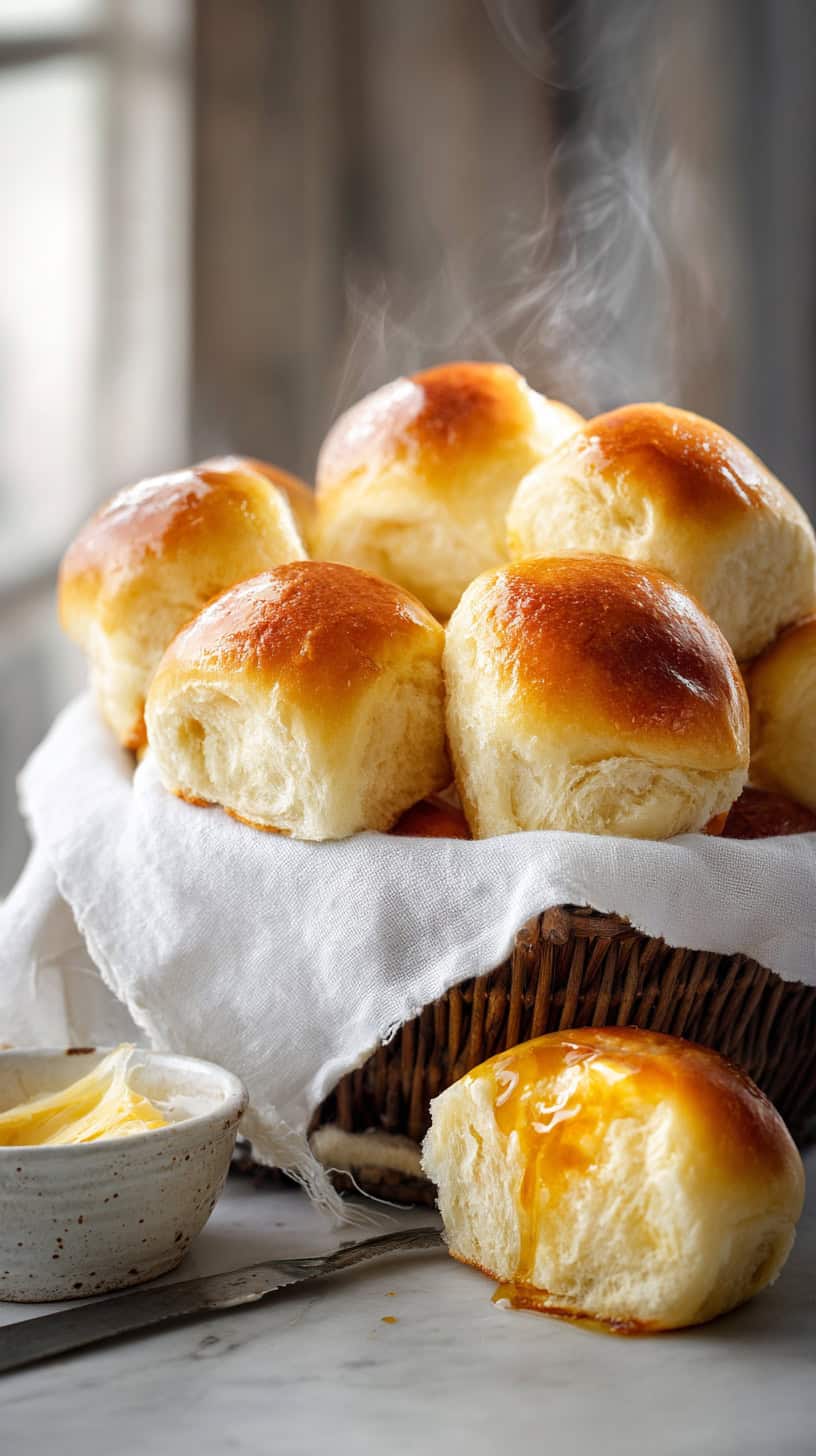 Classic Old-Fashioned Dinner Rolls - Image 3