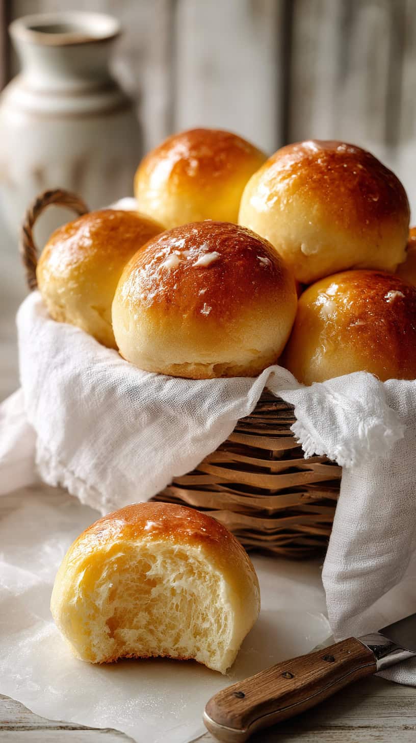 Classic Old-Fashioned Dinner Rolls - Image 1