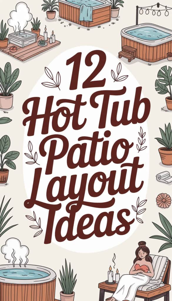 12 Cozy Hot Tub Patio Layouts for Busy Moms