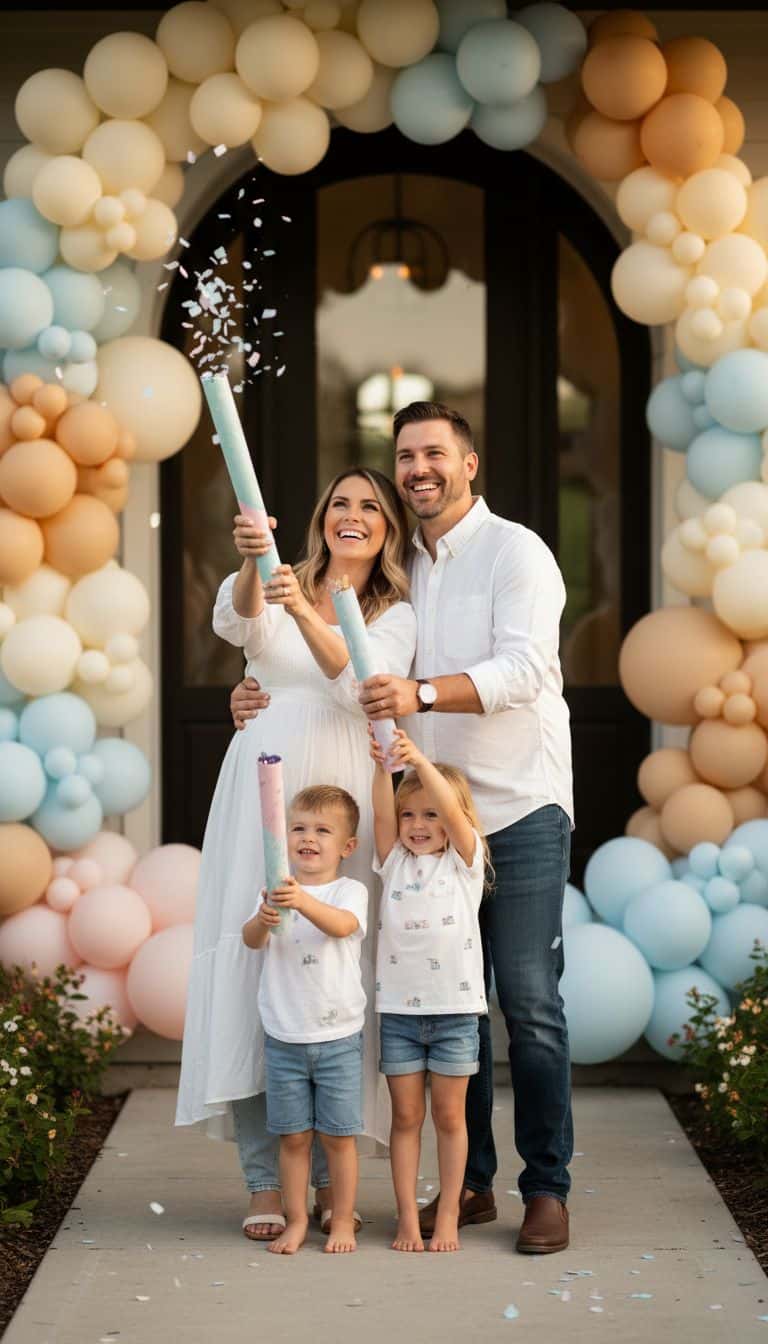 Matching Family Gender Reveal Outfits