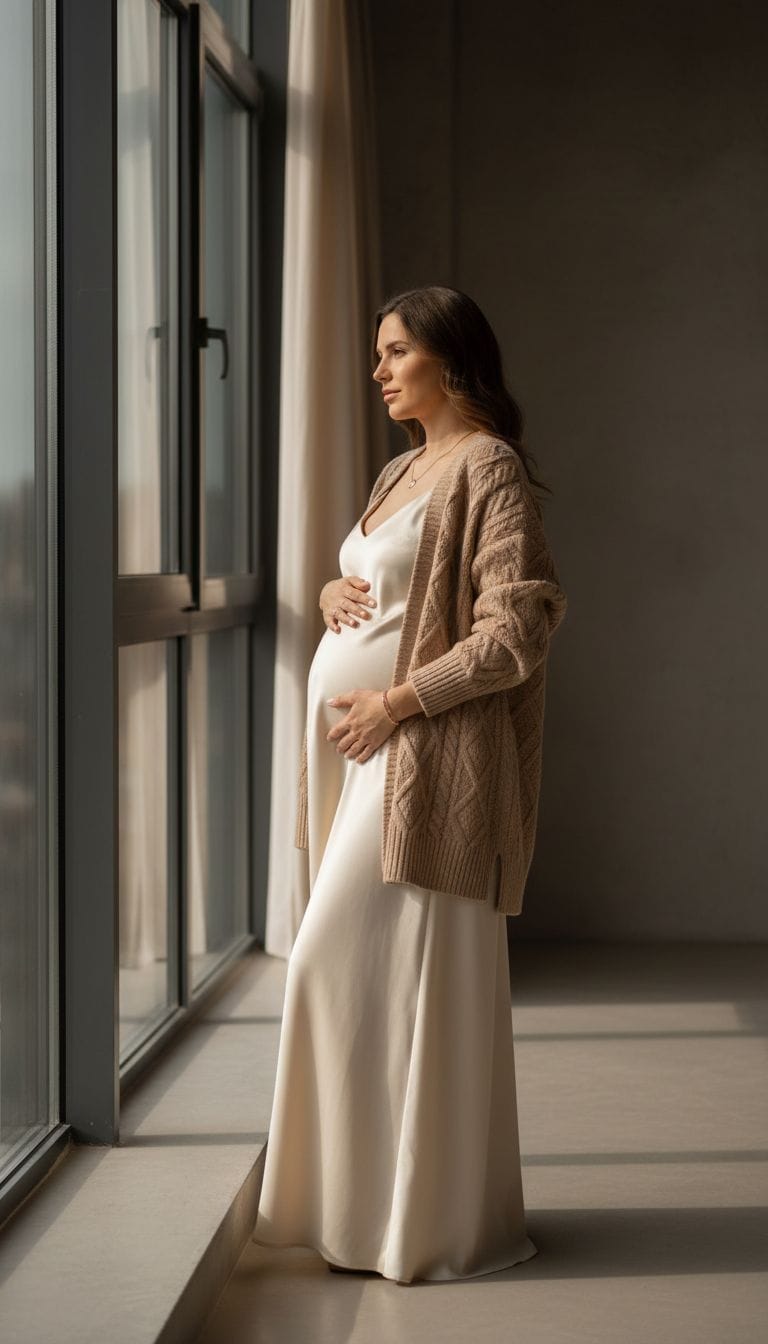 Neutral Tones Gender Reveal Outfit