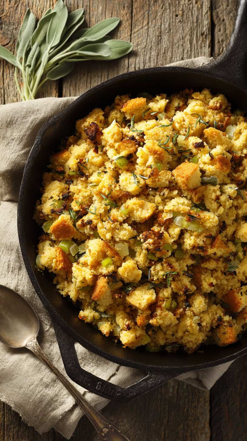 Old-Fashioned Cornbread Dressing Recipe - Image 2